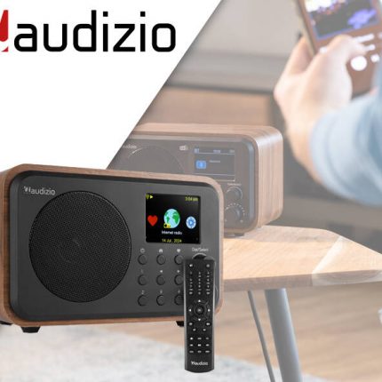 Audizio – Radio internetowe WIFI/DAB+/radio FM akumulator Vicenza Audizio brązowe 3