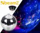 BeamZ – Zestaw: Kula lustrzana 20cm + napęd sieciowy Beamz 17