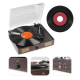 FENTON – Gramofon RP106DW Fenton głośniki USB brązowy+ winyl gratis 16