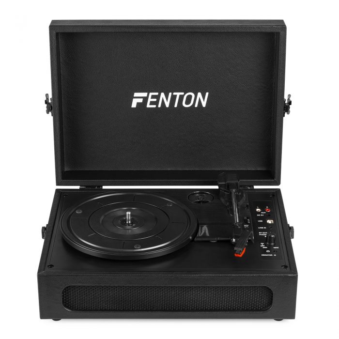 FENTON – Gramofon w walizce RP118B Fenton wejście/wyjście BT czarny+ winyl gratis 11