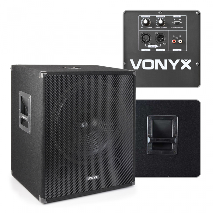 VONYX – Subwoofer aktywny Vonyx SWA18 PA 18″ 1000W 9