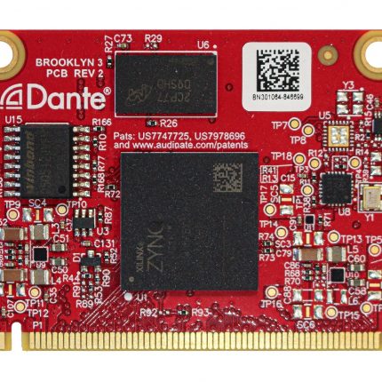 AUDAC ANM88 Moduł sieciowy audio Dante™/AES67 z licencją 8×8 dla LUNA-U 15