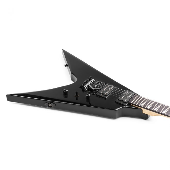 MAX – Zestaw: Gitara elektryczna GigKit czarna+ wzmacniacz tuner pokrowiec kostki struny 12