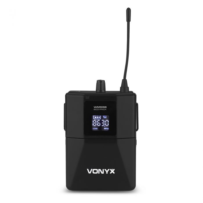 VONYX – Bezprzewodowy zestaw mikrofonowy WM55B UHF P&P 9