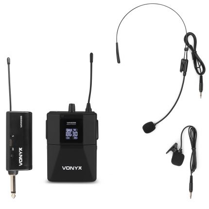 VONYX – Bezprzewodowy zestaw mikrofonowy WM55B UHF P&P 2