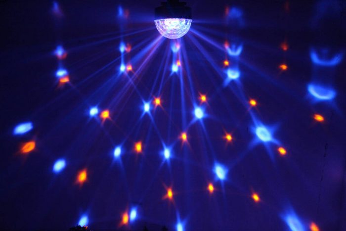 Fuzzix – Półkula LED DJ Ball 6x1W LED Fuzzix 12