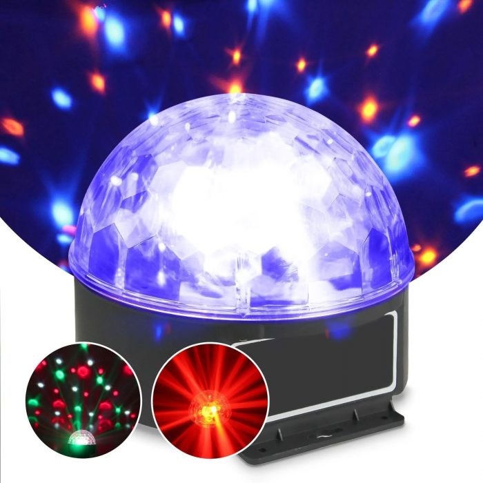 Fuzzix – Półkula LED DJ Ball 6x1W LED Fuzzix 8