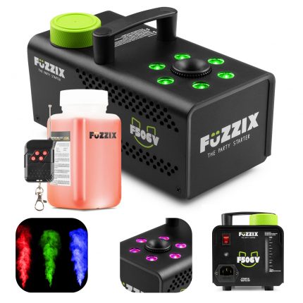 Fuzzix – Wytwornica dymu pionowego 6 diod LED RGB F506V Fuzzix