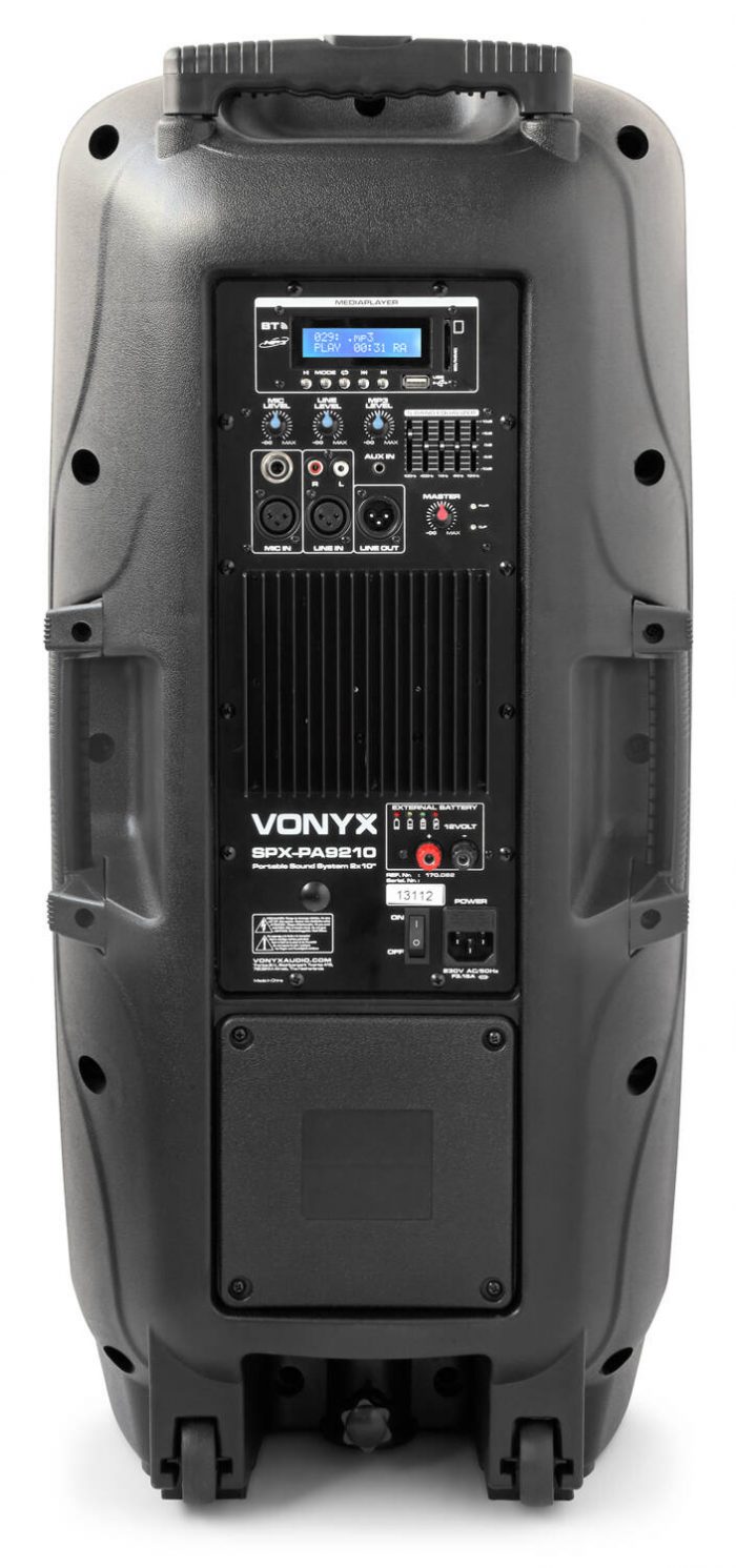 VONYX – Kolumna aktywna 2×10” 1000W BT SPX-PA9210 Vonyx 14