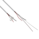 AUDAC DSC100/W Kabel sygnałowy z dwoma żyłami stalowymi, karabińczyk  - 10 m, biały - obrazek 2