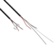 AUDAC DSC100/W Kabel sygnałowy z dwoma żyłami stalowymi, karabińczyk  - 10 m, biały