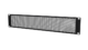 CAYMON BSV02H Panele maskujące 19” z sześciokątnymi otworami wentylacyjnymi, 2 U - obrazek 3
