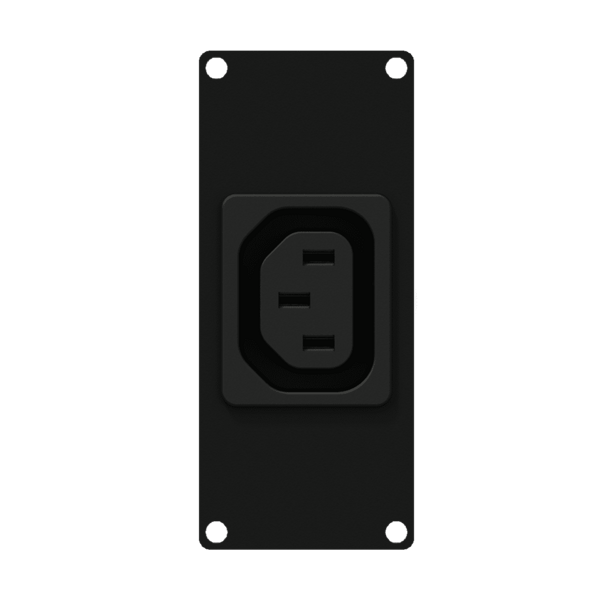caymon-casy182-b-panel-casy-ze-zlaczem-wyjsciowym-zasilania-euro-1-modulowy-czarny CAYMON CASY182/B Panel CASY ze złączem wyjściowym zasilania Euro, 1-modułowy, czarny - obrazek 1