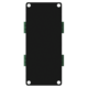 CAYMON CASY191/B Panel CASY z ekranowanym izolatorem galwanicznym stereo, 1-modułowy, czarny
