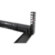 CAYMON OPR312AB Szkieletowa szafa rack 19” z regulacją głębokości od 300 do 450 mm, 12U, czarna - obrazek 3