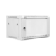 CAYMON WPR406R/W Naścienna szafa rack 19” 6U, głębokość 450 mm, zdejmowana tylna pokrywa, biała