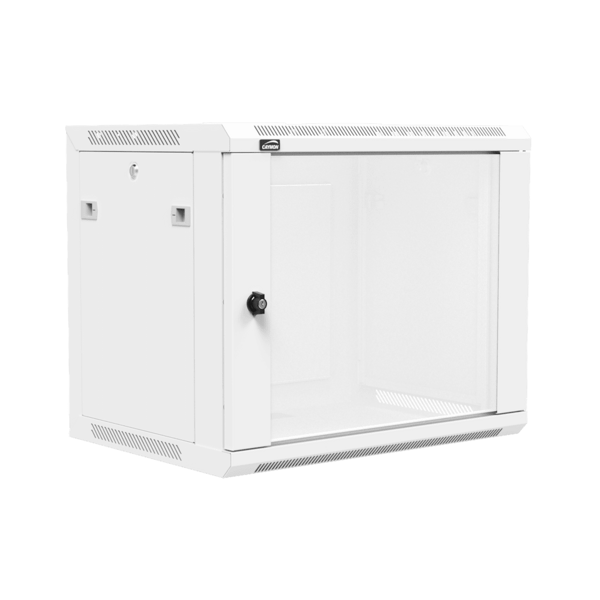 caymon-wpr409r-w-nascienna-szafa-rack-19-9u-glebokosc-450-mm-zdejmowana-tylna-pokrywa-biala CAYMON WPR409R/W Naścienna szafa rack 19” 9U, głębokość 450 mm, zdejmowana tylna pokrywa, biała - obrazek 1