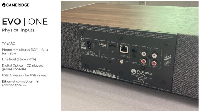 Cambridge Audio EVO ONE - System audio All-In-One