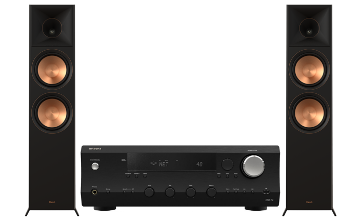 Integra + Klipsch rp-8000f