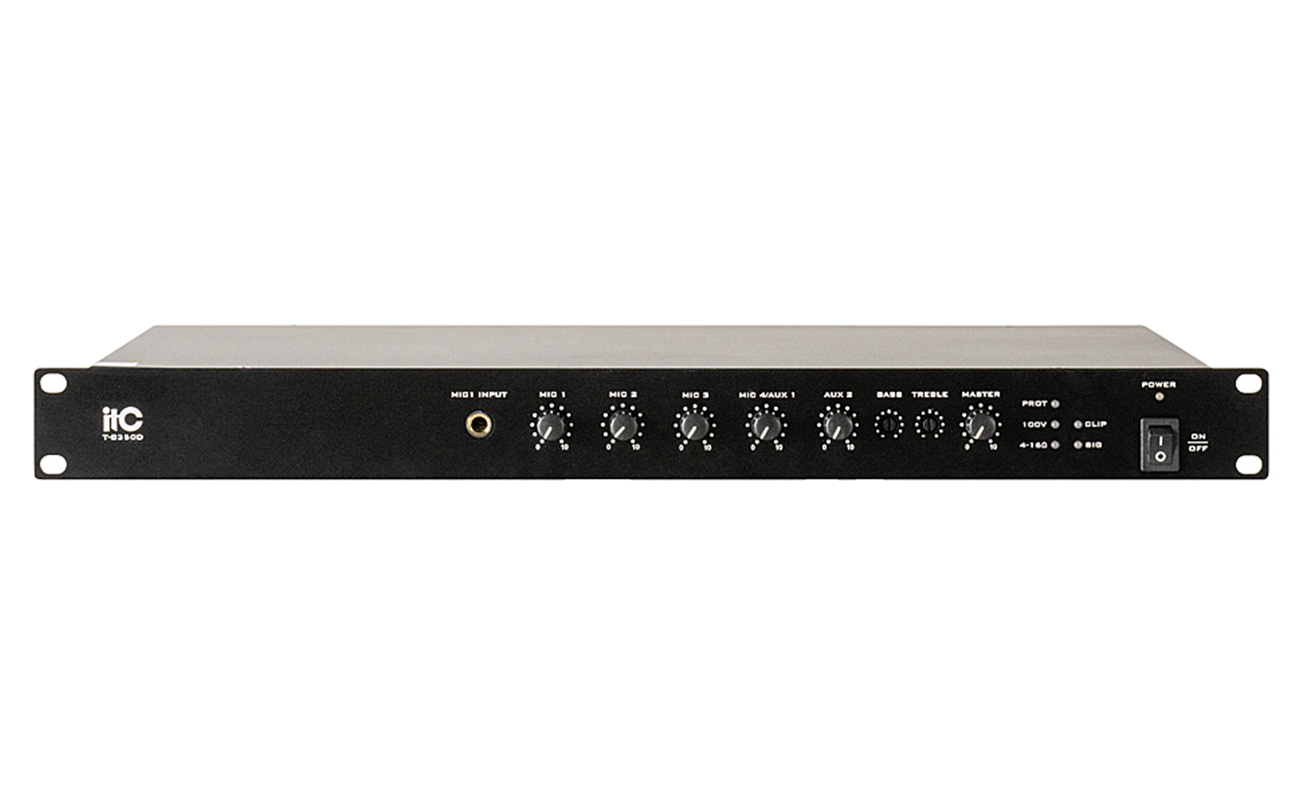 ITC Audio T-B350D - Wzmacniacz miksujący 350 W Klasa D