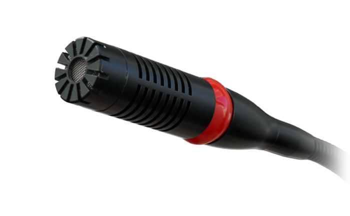 Mikrofon pojemnościowy na gęsiej szyi