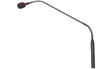 Mikrofon pojemnościowy na gęsiej szyi