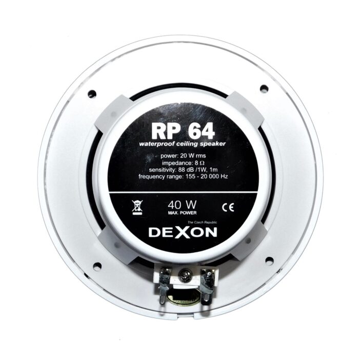 Głośnik wodoodporny dwudrożny Dexon RP 64 - obrazek 3