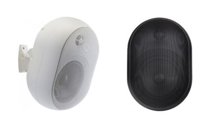 Kolumna naścienna dwudrożna Dexon PLS-30WP B/N