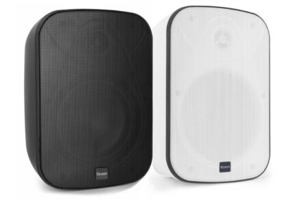 Kolumna naścienna dwudrożna z uchwytem Dexon JS-BSM40 B/N