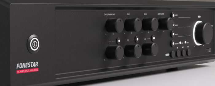 Fonestar FSET-8SN-MX-1BK – profesjonalny zestaw nagłośnienia instalacyjnego do 250 m² - obrazek 7